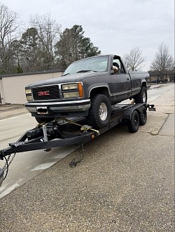 Large vehicle towing
